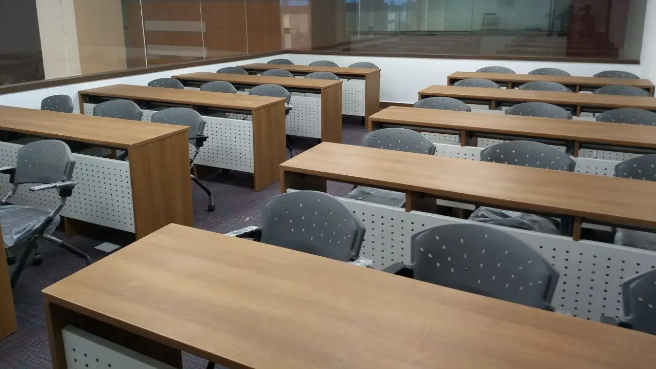 School Desk And Chairs