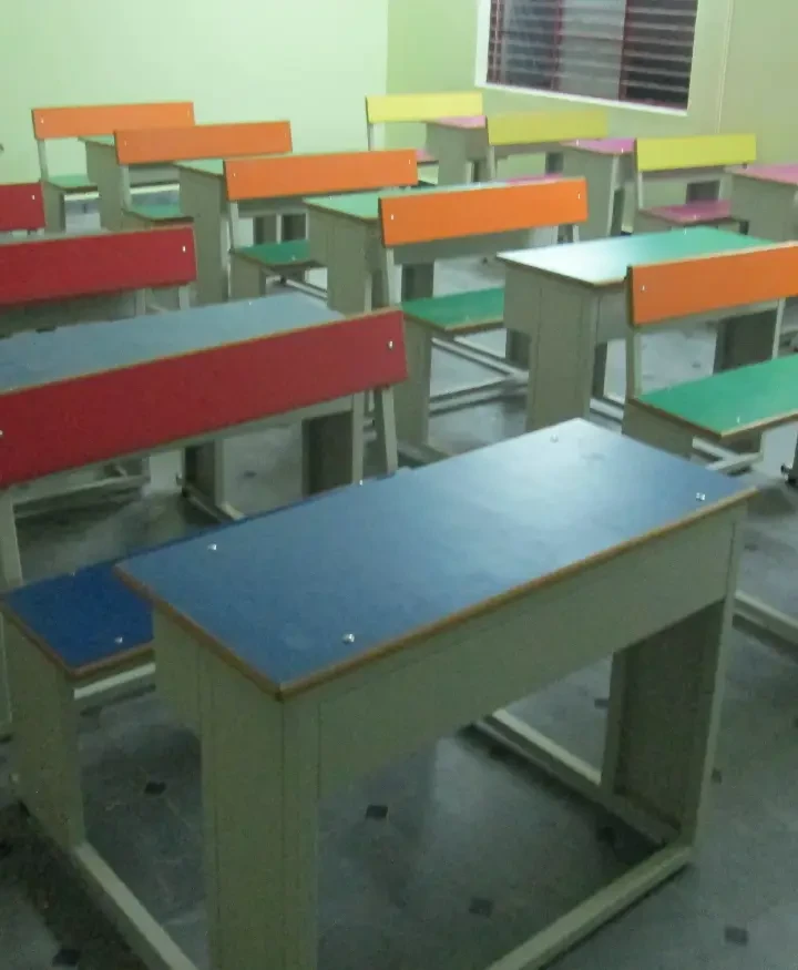 School-desk-and-bench-for-kids